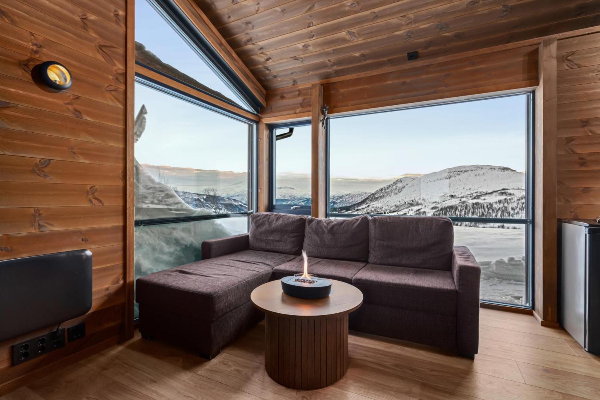 Exclusive Mountain Cabin With Spectacular Views At The Top Of Hodlekve With Possibility Of Extra Unit Согндал Экстерьер фото
