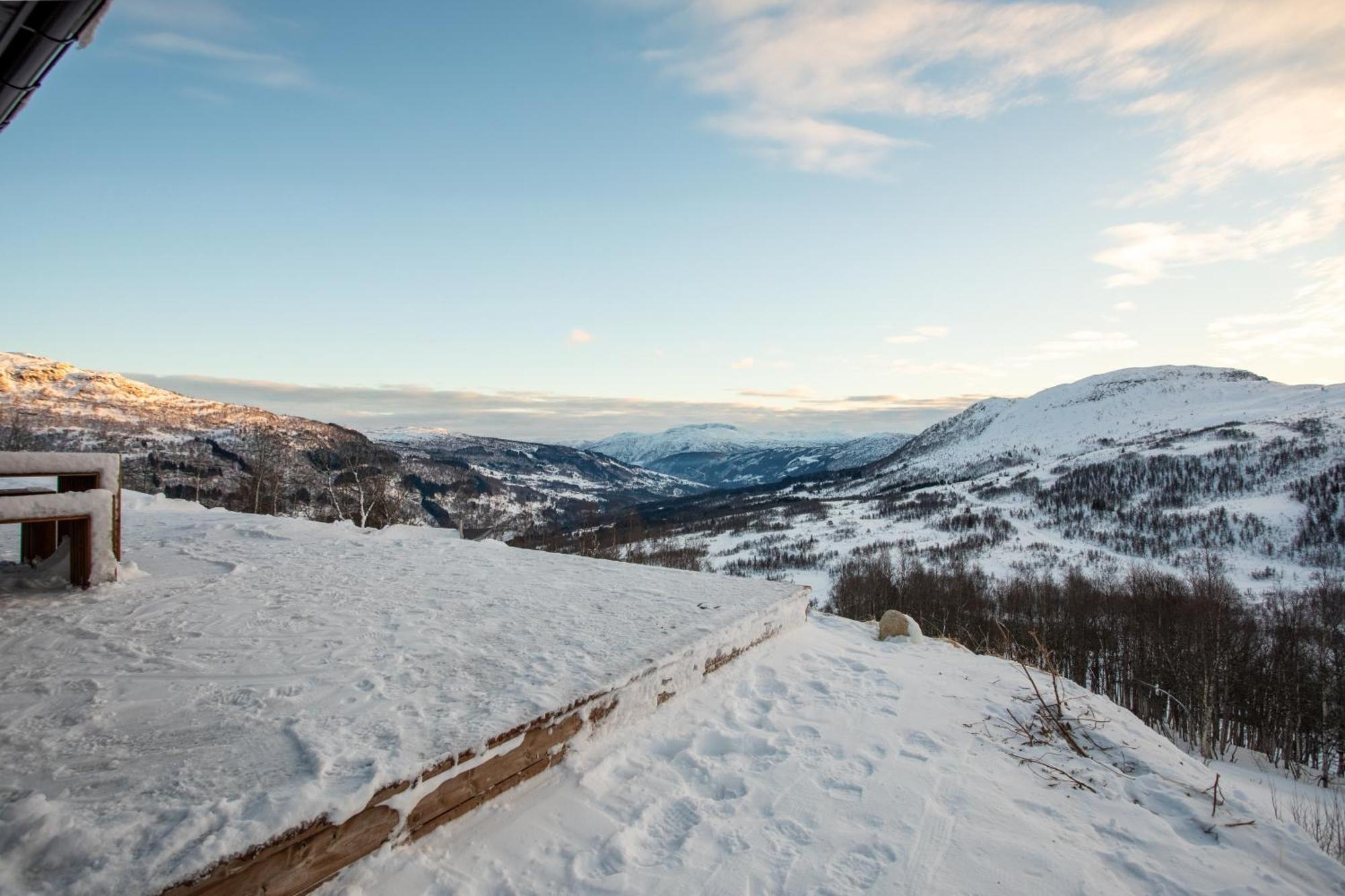 Exclusive Mountain Cabin With Spectacular Views At The Top Of Hodlekve With Possibility Of Extra Unit Согндал Экстерьер фото